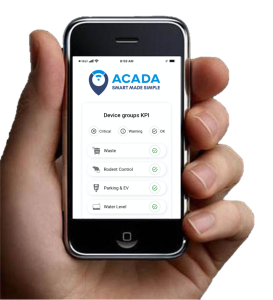 Public reporting of the devices states