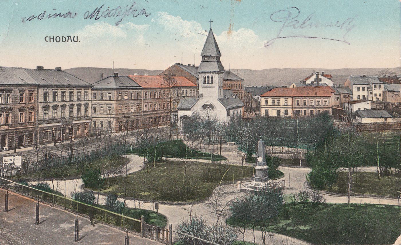 Městský park v Chodově