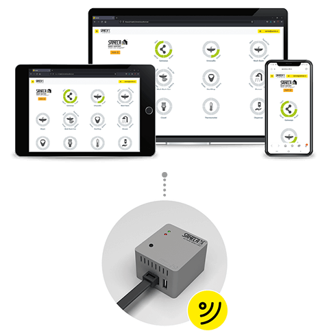 Connected sanitary systems
